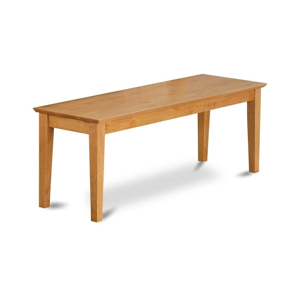 FurniFact Elegant Solid Wood Dining Table Bench – Sturdy Oak Wooden Bench - Walmart.com