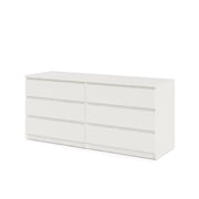 Furnifact White Dresser for Bedroom   Modern Chest of Drawers with Spacious Storage   Stylish and Functional Dresser for Bedroom Clothes, Linens, or Essentials