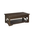 thumbnail image 1 of FurniFact Walnut Lift Top Cocktail Table – Rustic Coffee Table with Storage Shelf, 1 of 6