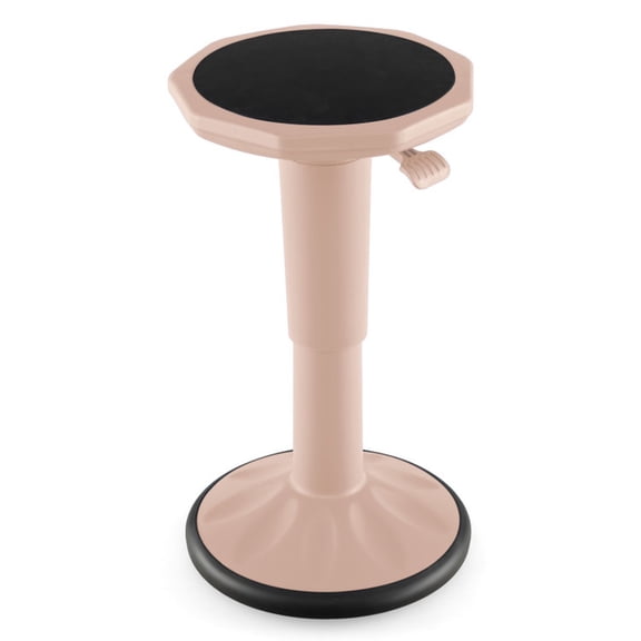 Furnibear Wobble Chair Active Learning Stool Height Adjustable Posture Chair Swivel Balance Stool for Standing Desk Home Office, Black
