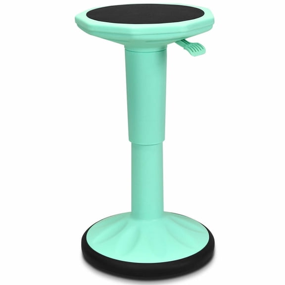 Furnibear Wobble Chair Active Learning Stool Height Adjustable Posture Chair Swivel Balance Stool for Standing Desk Home Office, Green