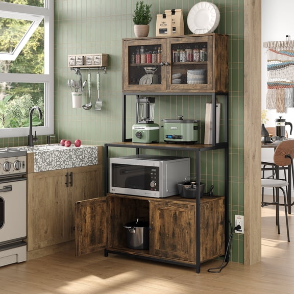 5-Tier Kitchen Storage Cabinet, 60