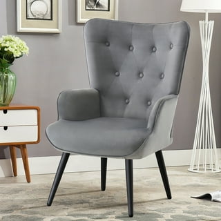 Furniliving Gray Chairs in Accent Chairs Black Walmart