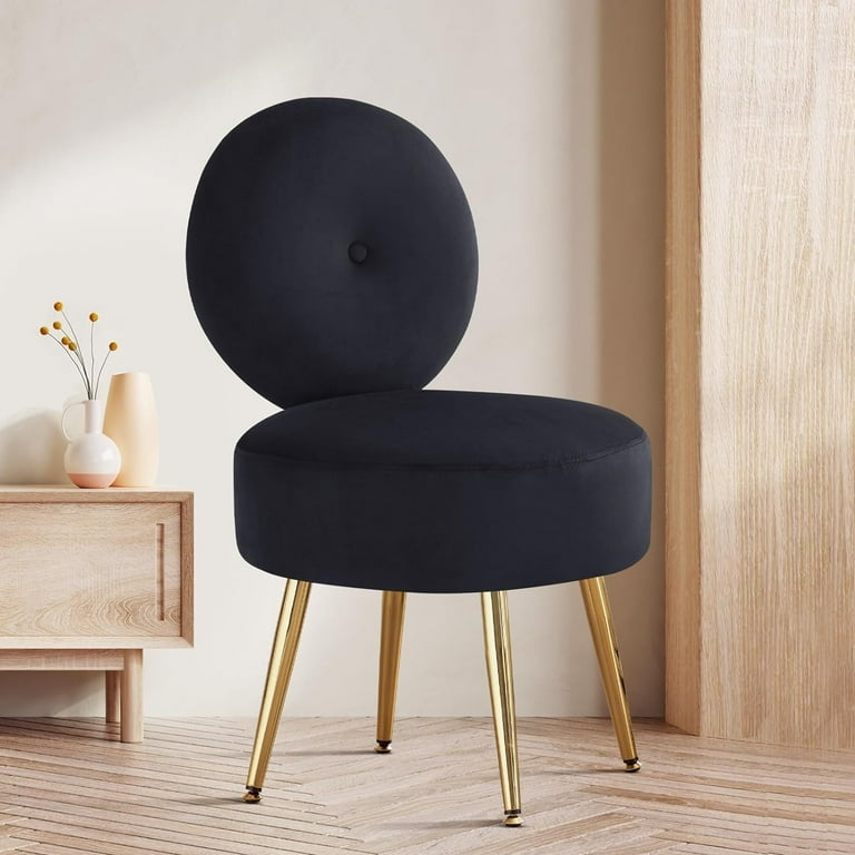 Velvet makeup chair discount