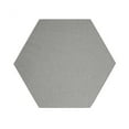 thumbnail image 1 of Furnish My Place Abstract Contemporary Geometrical Framed View Square Modern Plush Two Tone High Low Pattern Rug| Pet & Kids Friendly| Events Wedding | Made in USA - Framed Grey, 7' Hexagon Area Rug, 1 of 12