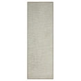 thumbnail image 1 of Furnish My Place Abstract Contemporary Stripes Modern Plush Two Tone High Low Pattern Rug Carpet| Pet & Kids Friendly| Great for Events Wedding | Made in USA - Easy Fit Beige, 3' x 12' Area Rug, 1 of 4