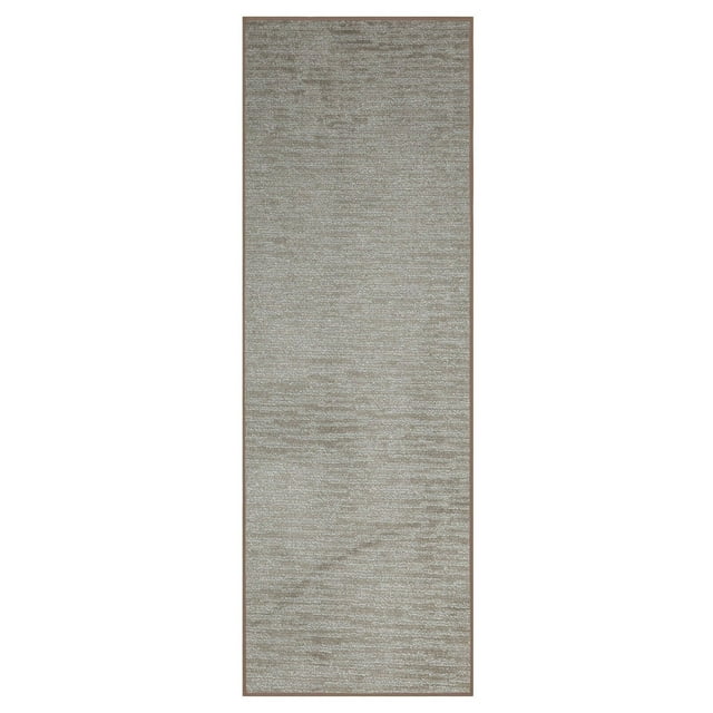 Furnish My Place Abstract Contemporary Stripes Modern Plush Two Tone High Low Pattern Rug Carpet| Pet & Kids Friendly| Great for Events Wedding | Made in USA - Easy Fit Brown, 3' x 20' Area Rug