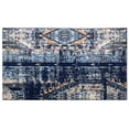 thumbnail image 1 of Furnish My Place Abstract Design Area Rug - 2 ft. x 4 ft., Navy, Floor Rug with Rustic Print, 1 of 7