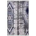 thumbnail image 1 of Furnish My Place Abstract Design Area Rug - 5 ft. x 8 ft., Dark Grey, Floor Rug with Rustic Print, 1 of 8