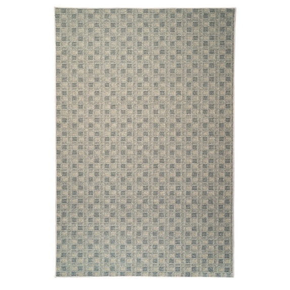 Furnish My Place Abstract Indoor/Outdoor Commercial Color Rug - Beige, 7' x 12', Pet and Kids Friendly Rug. Made in USA, Rectangle, Area Rugs Great for Kids, Pets, Event, Wedding