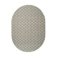 thumbnail image 1 of Furnish My Place Abstract Indoor/Outdoor Commercial Color Rug - Beige, 7' x 9' Oval, Pet and Kids Friendly Rug. Made in USA, Oval, Area Rugs Great for Kids, Pets, Event, Wedding, 1 of 6