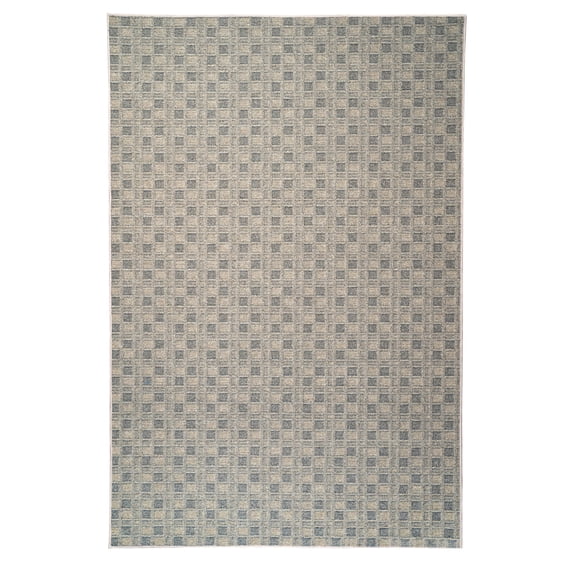 Furnish My Place Abstract Indoor/Outdoor Commercial Color Rug - Beige, 8' x 15', Pet and Kids Friendly Rug. Made in USA, Rectangle, Area Rugs Great for Kids, Pets, Event, Wedding