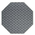 thumbnail image 1 of Furnishmyplace Abstract Indoor/Outdoor Commercial  Color Rug - Black, Area Rugs 8' Octagon, 1 of 6
