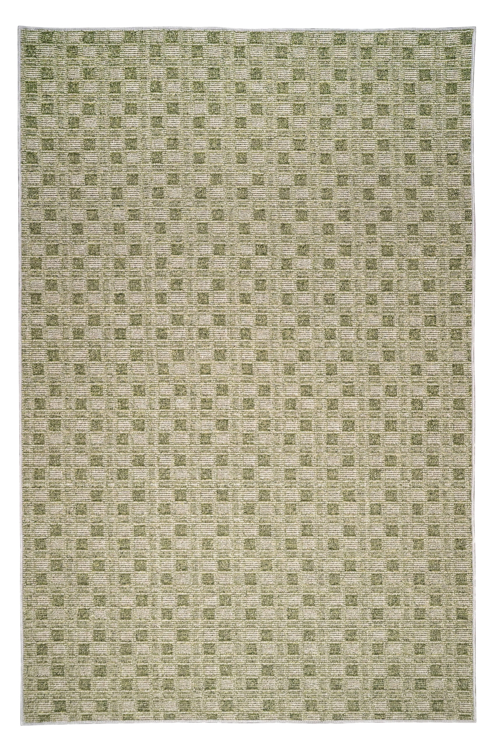 Furnish My Place Abstract Indoor/Outdoor Commercial Color Rug - Green ...