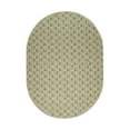 thumbnail image 1 of Furnish My Place Abstract Indoor/Outdoor Commercial Color Rug - Green, 3' x 5' Oval, Pet and Kids Friendly Rug. Made in USA, Oval, Area Rugs Great for Kids, Pets, Event, Wedding, 1 of 6