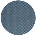 thumbnail image 1 of Furnish My Place Abstract Indoor/Outdoor Commercial Color Rug - Navy, 2' Round, Pet and Kids Friendly Rug. Made in USA, Round, Area Rugs Great for Kids, Pets, Event, Wedding, 1 of 6