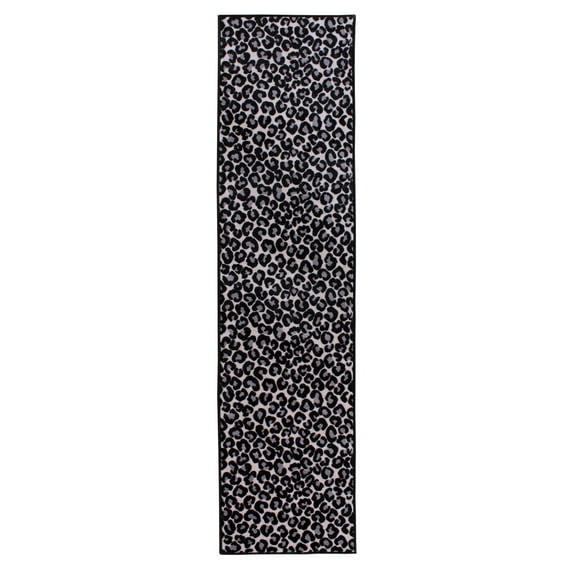 Furnish My Place Animal Print Rug - 2 ft. x 12 ft., Cheetah Go Getter, Nylon Rug for Patio, Garden, Hallway, Living Room