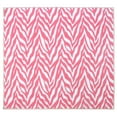 thumbnail image 1 of Furnish My Place Animal Print Rug - 2 ft. x 2 ft. Square, Zebra Light Pink, Nylon Rug for Patio, Garden, Hallway, Living Room, 1 of 5