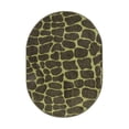 thumbnail image 1 of Furnish My Place Animal Print Rug - 3 ft. x 5 ft. Oval, Giraffe Tree Topper, Nylon Rug for Patio, Garden, Hallway, Living Room, 1 of 5