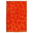 thumbnail image 1 of Furnish My Place Animal Print Rug - 5 ft. x 9 ft., Giraffe Dark Orange, Nylon Rug for Patio, Garden, Hallway, Living Room, 1 of 5