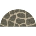thumbnail image 1 of Furnish My Place Animal Print Rug - 54" x 108" Half Round, Crocodile Lounge Around, Nylon Rug for Patio, Garden, Hallway, Living Room, 1 of 2