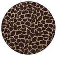 thumbnail image 1 of Furnish My Place Animal Print Rug - 6 ft. Round, Giraffe Tall Order, Nylon Rug for Patio, Garden, Hallway, Living Room, 1 of 5