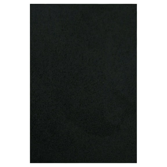 Furnish My Place Black 2' x 4' Solid Color Rug Made In Usa, Bedroom, Machine Made
