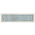 thumbnail image 1 of Furnishmyplace Furnish My Place Bordered Transitional Rug - Light Blue, Geometric Rug 2'x8', 1 of 10