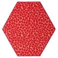 thumbnail image 1 of Furnishmyplace Cheetah Big Cat Area Rug for Living Room, Dining Room, Kids 8' Hexagon - Oxford Blue, 1 of 5