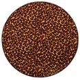 thumbnail image 1 of Furnish My Place Cheetah Real Area Rug for Living Room, Dining Room, Kitchen, Bedroom, Made in India - 10' Round, 1 of 5