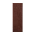 thumbnail image 1 of Furnish My Place Chocolate 2' x 32' Solid Color Rug Runner, Made In Usa, Living Room, Indoor, 1 of 12