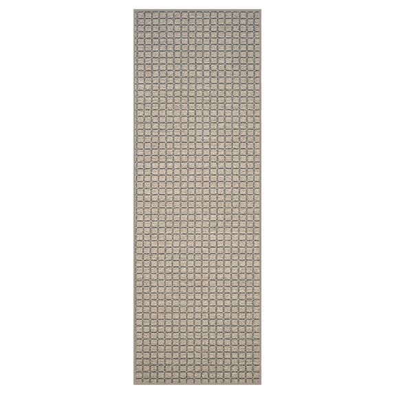 Furnish My Place Corner Indoor/Outdoor Commercial Color Rug - Beige, 4' x 24', Pet and Kids Friendly Rug. Made in USA, Runner, Area Rugs Great for Kids, Pets, Event, Wedding