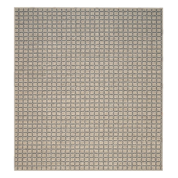 Furnish My Place Corner Indoor/Outdoor Commercial Color Rug - Beige, 4' x 4', Pet and Kids Friendly Rug. Made in USA, Square, Area Rugs Great for Kids, Pets, Event, Wedding