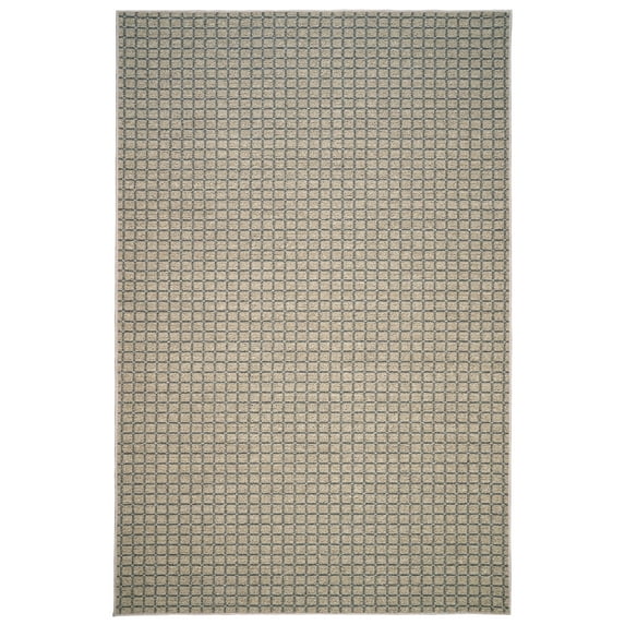 Furnish My Place Corner Indoor/Outdoor Commercial Color Rug - Beige, 6' x 9', Pet and Kids Friendly Rug. Made in USA, Rectangle, Area Rugs Great for Kids, Pets, Event, Wedding