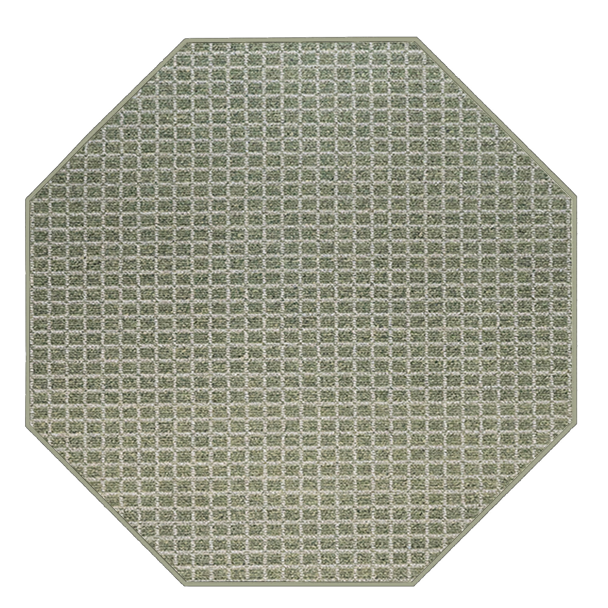 Furnish My Place Corner Indoor/Outdoor Commercial Color Rug - Green, 5 ...