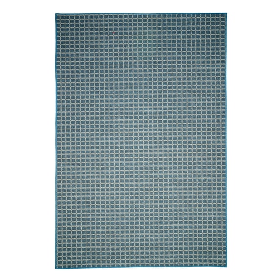Furnish My Place Corner Indoor/Outdoor Commercial Color Rug - Navy, 12' x 17', Pet and Kids Friendly Rug. Made in USA, Rectangle, Area Rugs Great for Kids, Pets, Event, Wedding
