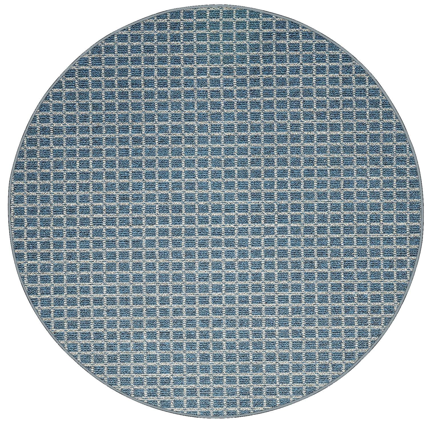 Furnish My Place Corner Indoor/Outdoor Commercial Color Rug - Navy, 5 ...