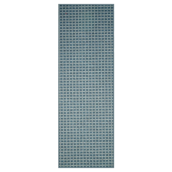 Furnish My Place Corner Indoor/Outdoor Commercial Color Rug - Navy, 5' x 10', Pet and Kids Friendly Rug. Made in USA, Runner, Area Rugs Great for Kids, Pets, Event, Wedding