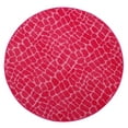 thumbnail image 1 of Furnishmyplace Crocodile Pink Area Rug for Living Room, Dining Room, Kids 12' Round - Oxford Blue, 1 of 5