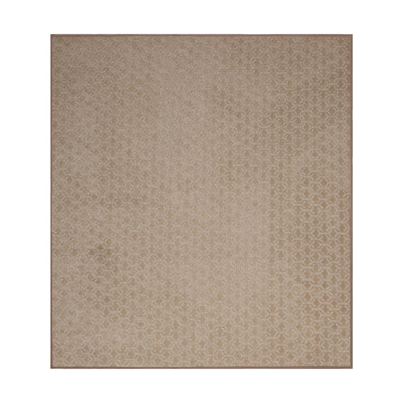 Furnish My Place Custom Valid Rug - 2 ft. x 2 ft., Square, Brown, Floor Rug for Patio, Garden, Hallway, Living Room