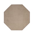 thumbnail image 1 of Furnish My Place Custom Valid Rug - 4 ft., Octagon, Brown, Floor Rug for Patio, Garden, Hallway, Living Room, 1 of 12