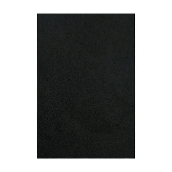 Furnish My Place DC Custom Rug - 10 ft. x 15 ft., Black, Indoor Rug for Bedrooms, Hallways, Living Rooms
