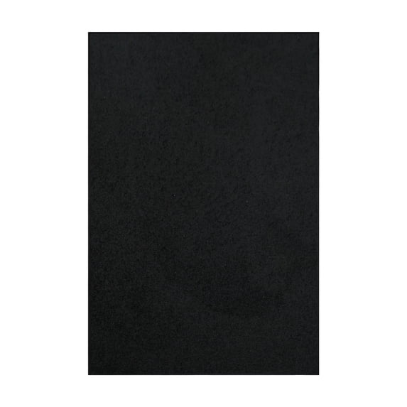 Furnish My Place DC Custom Rug - 11 ft. x 20 ft., Black, Indoor Rug for Bedrooms, Hallways, Living Rooms