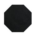 thumbnail image 1 of Furnish My Place DC Custom Rug - 2 ft. Octagon, Black, Indoor Rug for Bedrooms, Hallways, Living Rooms, 1 of 12