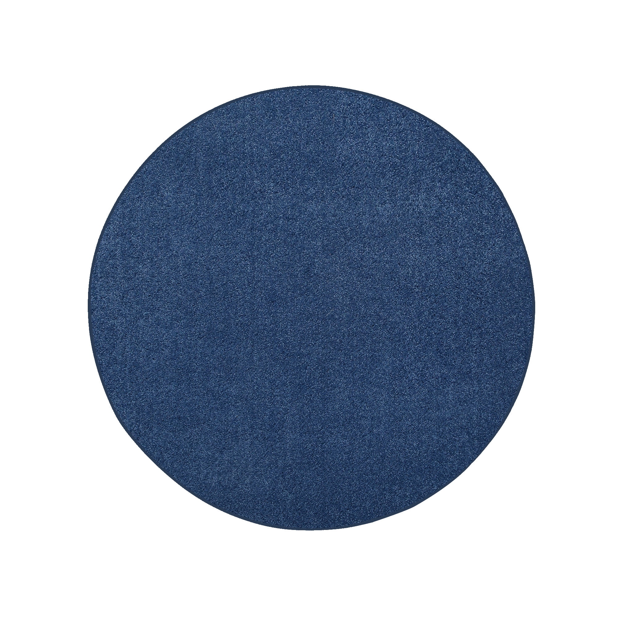 Furnish My Place DC Custom Rug - 2 ft. Round, Royal Blue, Indoor Rug ...