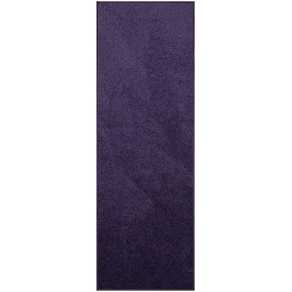 Furnish My Place DC Custom Rug - 2 ft. x 40 ft., Purple, Indoor Rug for Bedrooms, Hallways, Living Rooms
