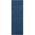 thumbnail image 1 of Furnish My Place DC Custom Rug - 2 ft. x 44 ft., Royal Blue, Indoor Rug for Bedrooms, Hallways, Living Rooms, 1 of 12