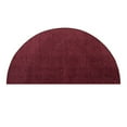 thumbnail image 1 of Furnish My Place DC Custom Rug - 20" x 40" Half Round, Cranberry, Indoor Rug for Bedrooms, Hallways, Living Rooms, 1 of 12