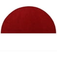 thumbnail image 1 of Furnish My Place DC Custom Rug - 24" x 48" Half Round, Red, Indoor Rug for Bedrooms, Hallways, Living Rooms, 1 of 11