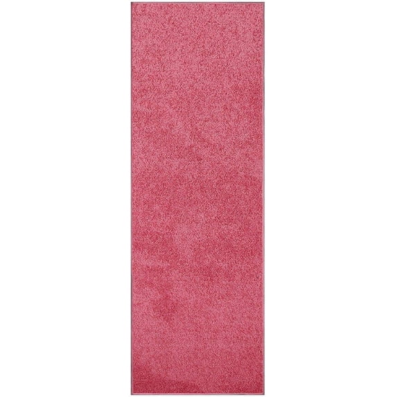 Furnish My Place DC Custom Rug - 3 ft. x 18 ft., Pink, Indoor Rug for Bedrooms, Hallways, Living Rooms
